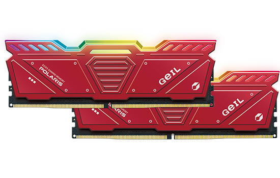 Memória DDR5 Geil Polaris RGB, 32GB (2x16GB), 5600MHz, Grey 